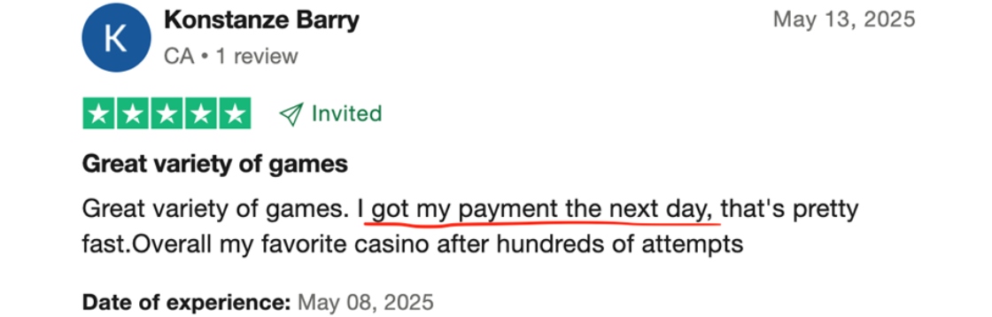 RollingSlots Trustpilot